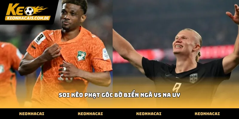 Dữ liệu soi kèo phạt góc Bờ Biển Ngà vs Na Uy thực tế